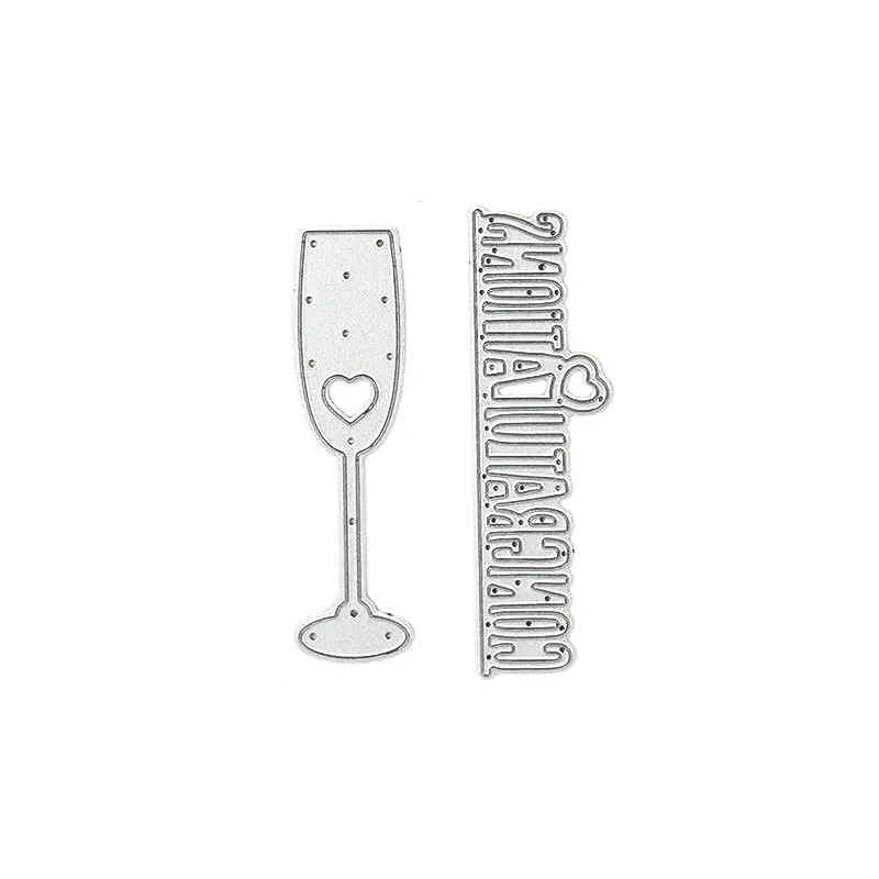 GJCrafts Letter Cookware Metal Cutting Dies Scrapbooking Troqueles Stencil Die Cut Craft Stitch Fustelle Troqueladora | Дом и сад