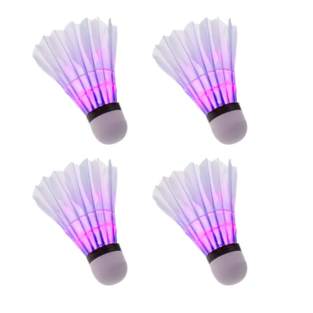 Упаковка из 4 шт. красный ночник свечение светодиодов бадминтон волан птички|led