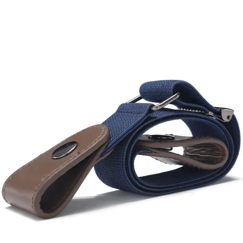 Zwart Rood Vrouwelijke Riem Zonder Gesp Elastische Witte стрейчевая задняя часть Riemen Voor Vrouwen Mannen Jeans Broek Jurken