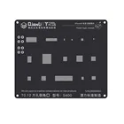 Qianli 3D Трафарет для позиционирования логики питания Универсальный черный трафарет для iPhone 5 5S 6 6Plus 6s 6splus 7 7Plus 8 8Plus Power Logic