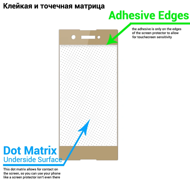 Полное покрытие закаленное стекло для Sony Xperia XZ1 компактное XZ2 защитное