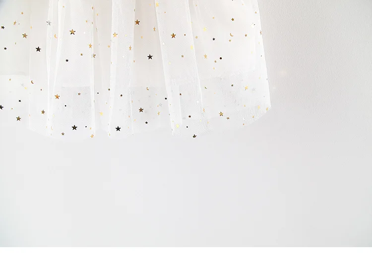 2019 Kids girl Lace Crown dress Baby Princess Stars Sleeveless kids party Summer baby wholesale clothes | Детская одежда и обувь