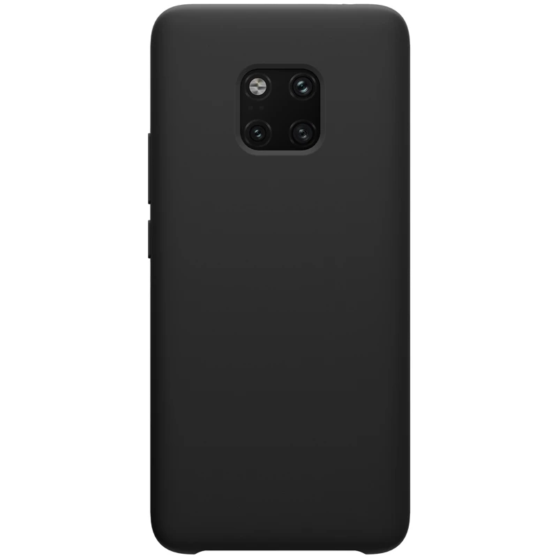 Жидкий силиконовый чехол для Huawei mate 20 pro Оригинальный Nillkin flex из чистого силикона