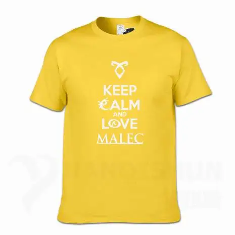 Keep Calm And Love Malec/Новинка года; футболка с охотниками в виде теней; модные летние топы 16 цветов; хлопковая хипстерская футболка с круглым воротником