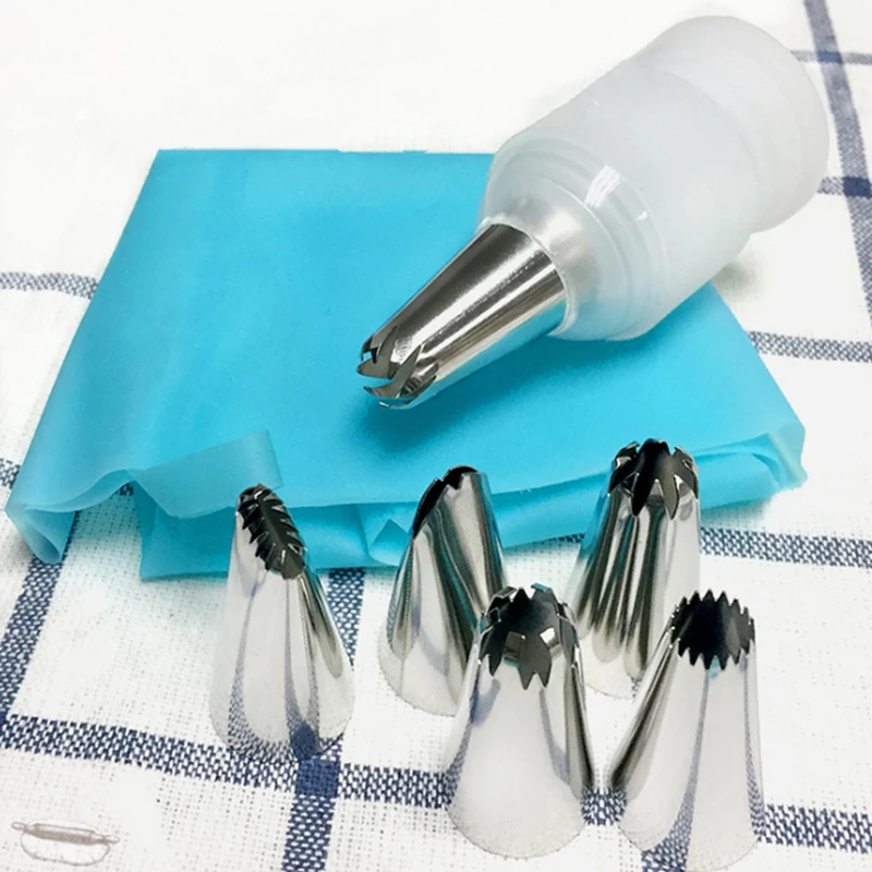 Бесплатная доставка 8 шт. декор из нержавеющей стали инструмент для торта набор