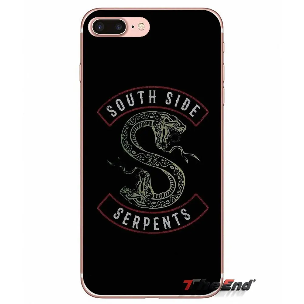 Прозрачный ТПУ сумка для Apple iPhone X 4 4S 5 5S SE 5C 6 6s 7 8 плюс Plus Американский ТВ ривердейл