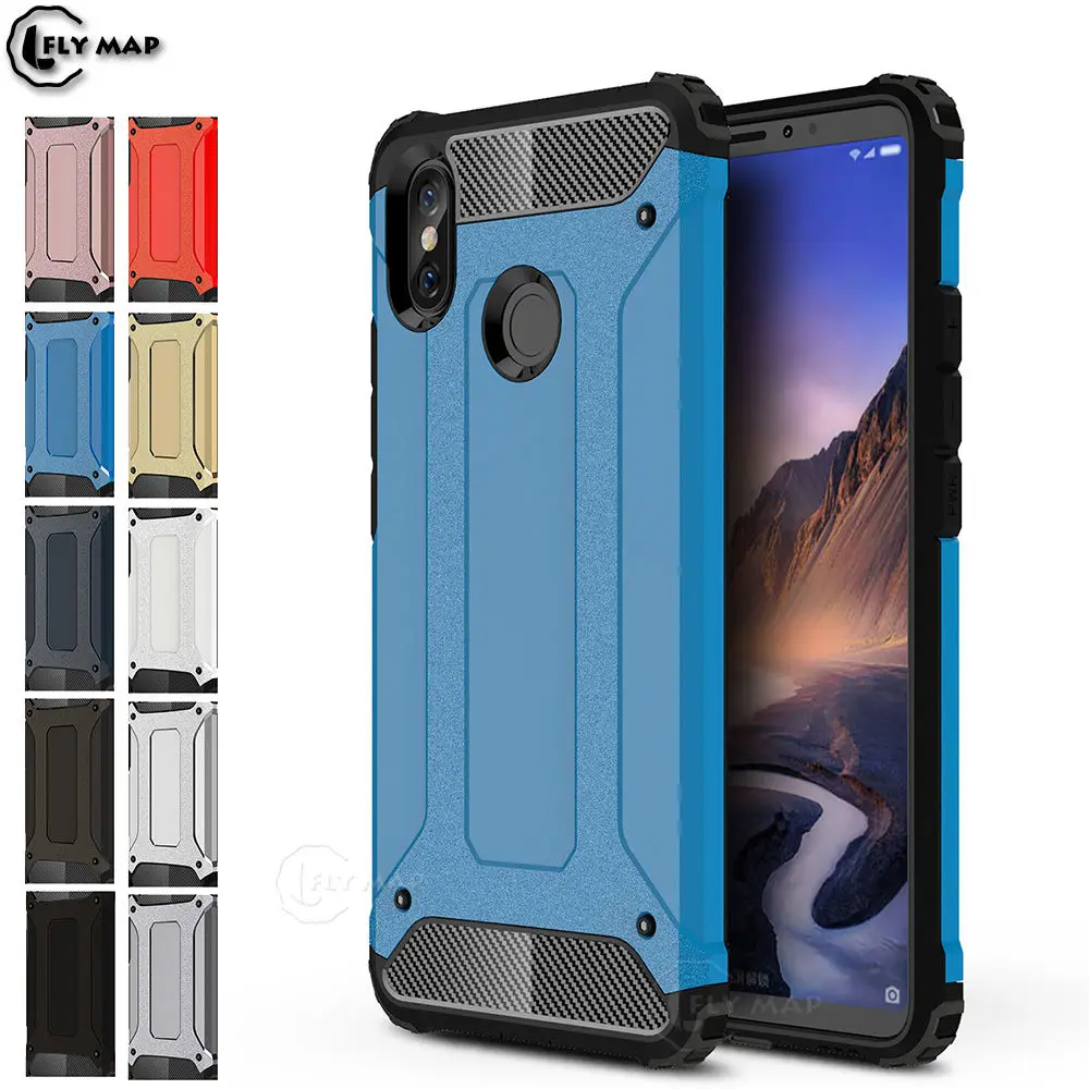 PC Armor TPU Case for Xiaomi Mi MAX 3 Silicon Anti-Shock Hard Protection phone Cover Xiao Max3 Mimax mimax3 M1804E4A M1804E4C |