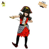 girls pirate dress costumes kids cosplay party beautiful viking pirate sets role play fancy dress for girl pirate costume