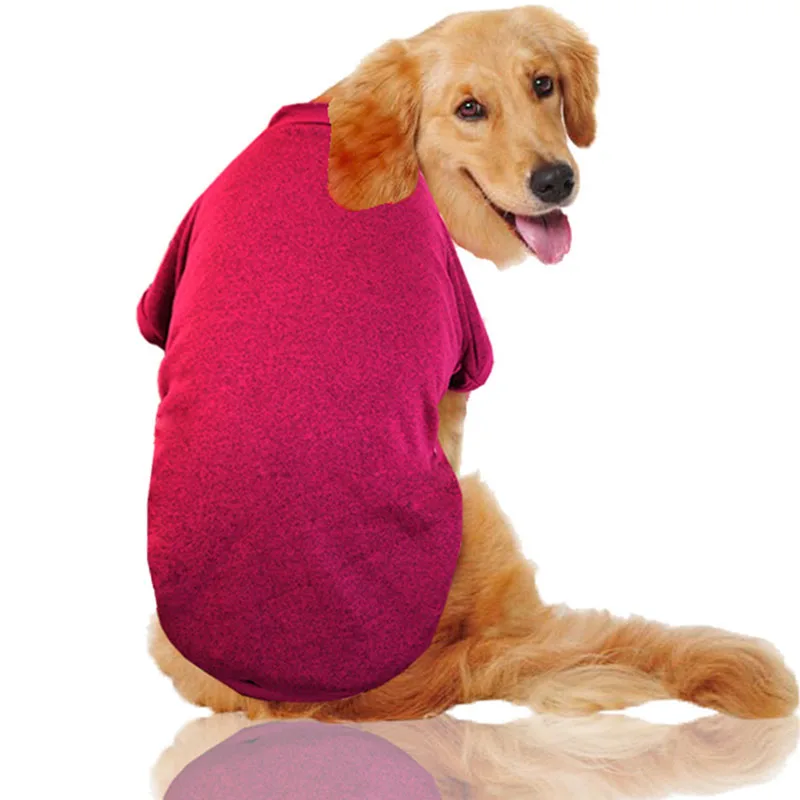 Классические толстовки для средних и больших собак свитер Теплая Флисовая