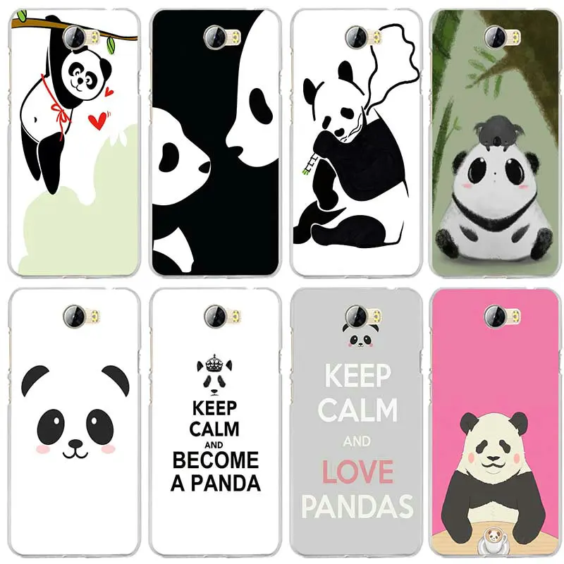 Cute Cartoon Panda Soft TPU Mobile Phone Case Bags for Huawei P8 P9 P10 P20 P30 Honor 7 7X 7A 9 10 Mate Pro Lite Shell | Мобильные