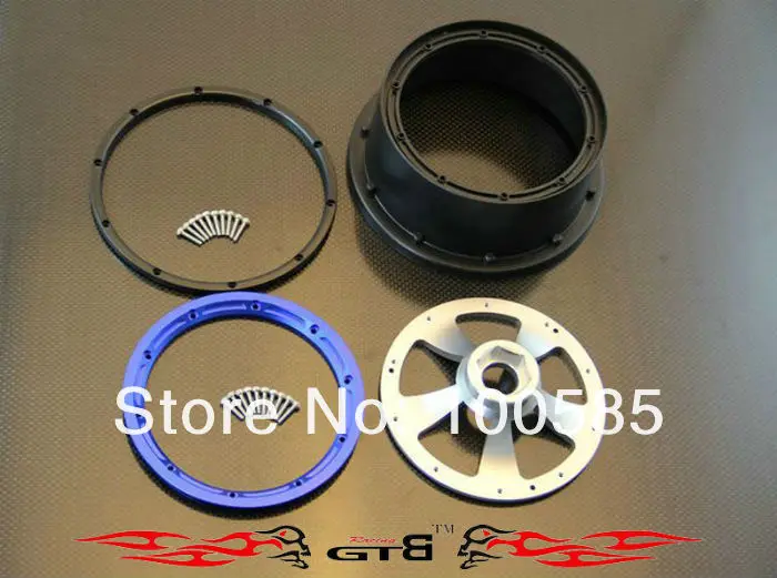 Обода из сплава 1/5 Baja с beadlock для hpi km rv baja 5b ss|rim one|baja rimsbaja 2 speed transmission |