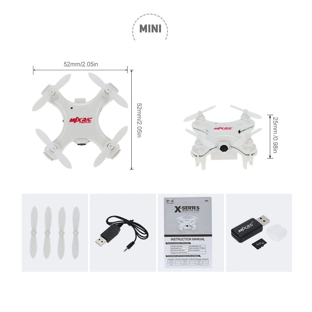 2016 новое поступление оригинальный MJX x905c rc mini дроны 4ch 6 оси гироскопа RC горючего с