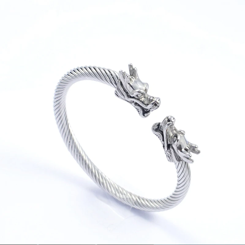 Новое поступление ювелирных изделий крутой мужской Открытый браслет