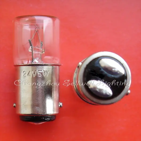 Миниатюрная лампа Ba15d 24 В 5 Вт A316|miniature lamp|light bulb 24vminiature light |