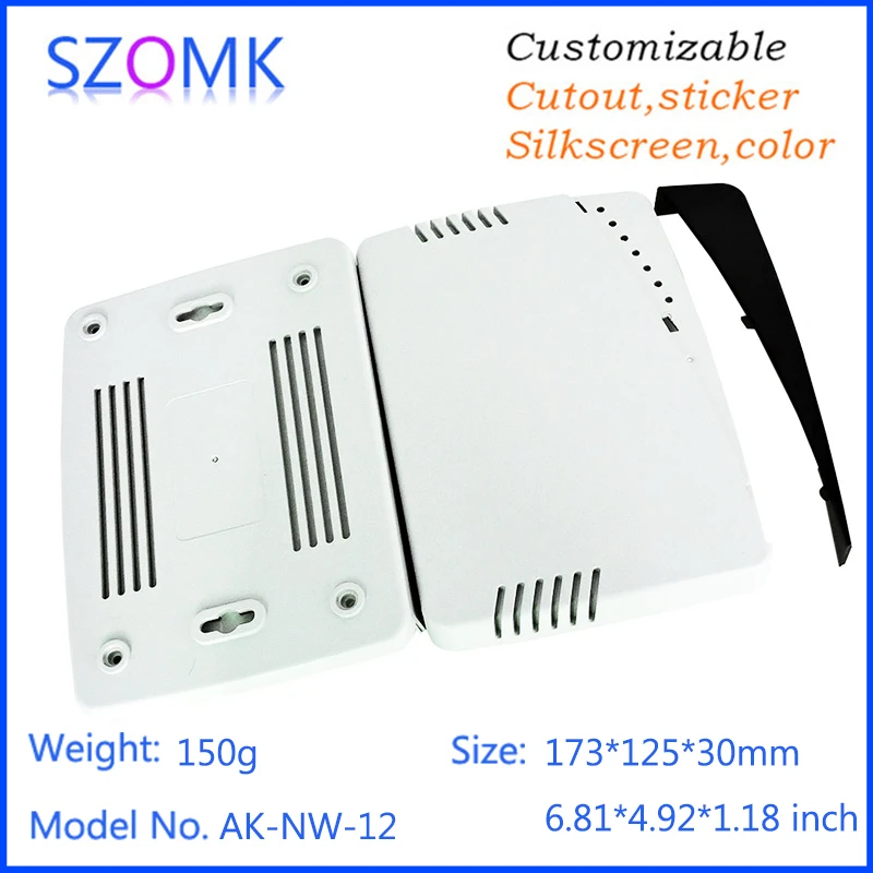 Пластиковый корпус для электроники 10 шт. соединительного корпуса печатной платы