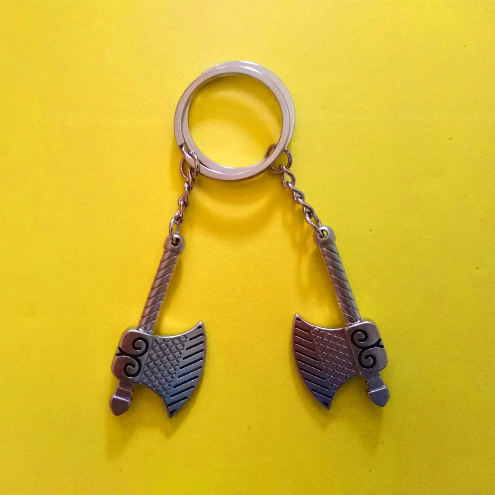 1 шт. Мини инструмент брелки топор брелок Металлический цинковый сплав