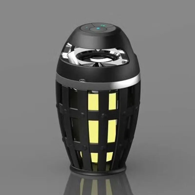 Светодиодная лампа BECOSTAR с динамиком Bluetooth стерео мерцающий ночсветильник