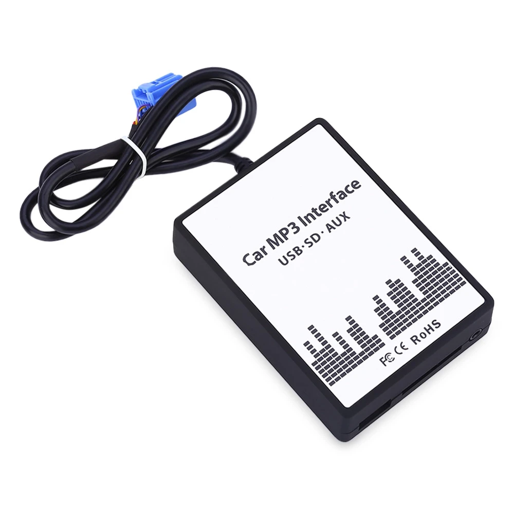 Новый автомобиль MP3 Интерфейс USB/SD Дата кабель аудио цифровой CD переключатель