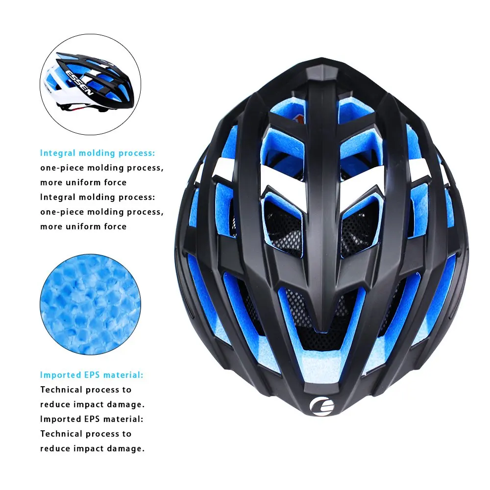 ESSEN Ultraligh велосипедный шлем в формованном виде велосипедный дорожный MTB Cylcing шлем M/L 57-61 см casco ciclismo гоночный мужской женский умный шлем