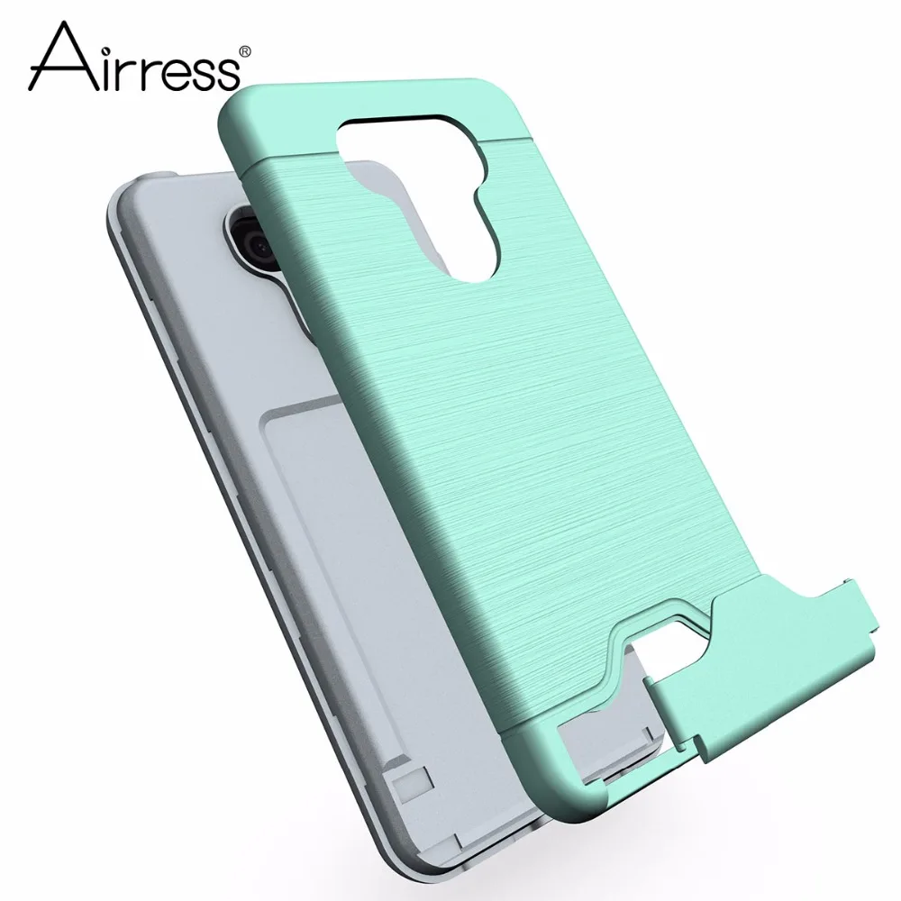 Airress для LG G6 Premium Dual слоев ТПУ щеткой защитник Телефон чехол H870 H871 H873 VS998 с карты
