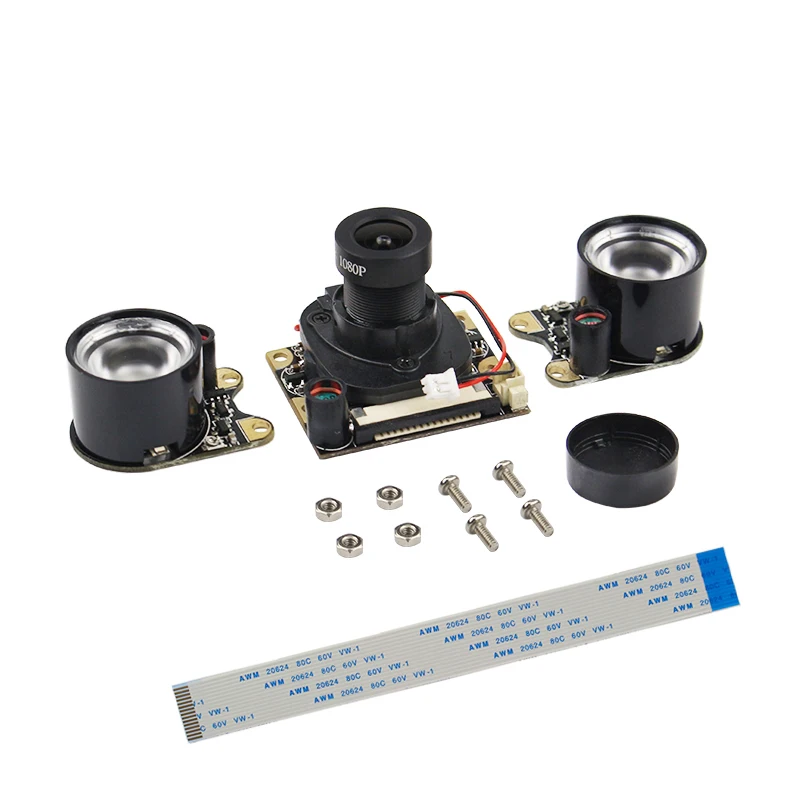 Raspberry Pi 4 Модель B камера ночного видения 5MP 3 IR CUT 1080P видеокамера для 3B