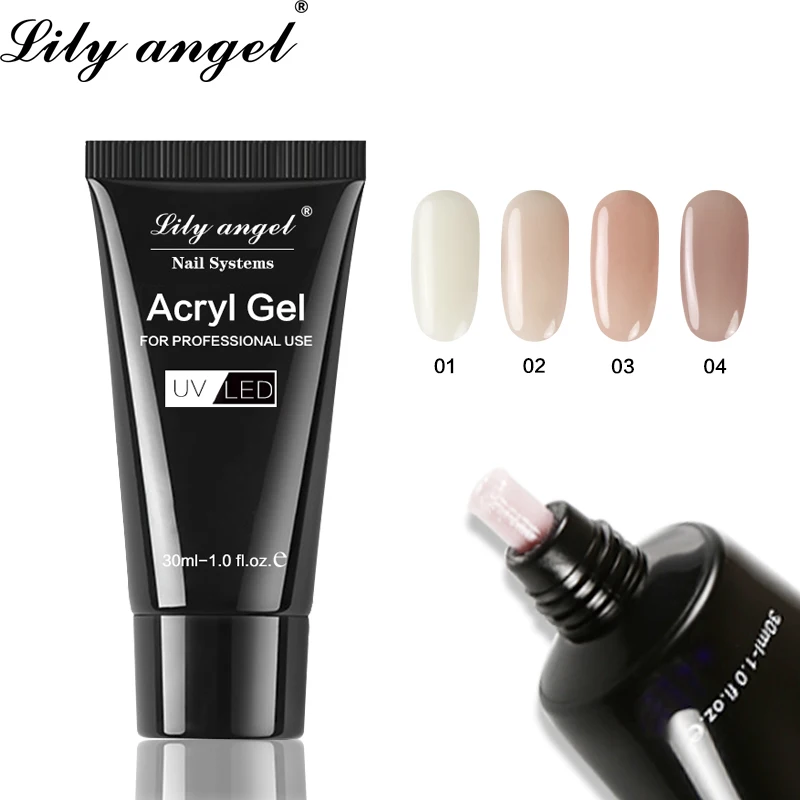 Lily Angel 30 мл Акрил ic гель для ногтей ювелирное изделие на ногти стразы кристаллы