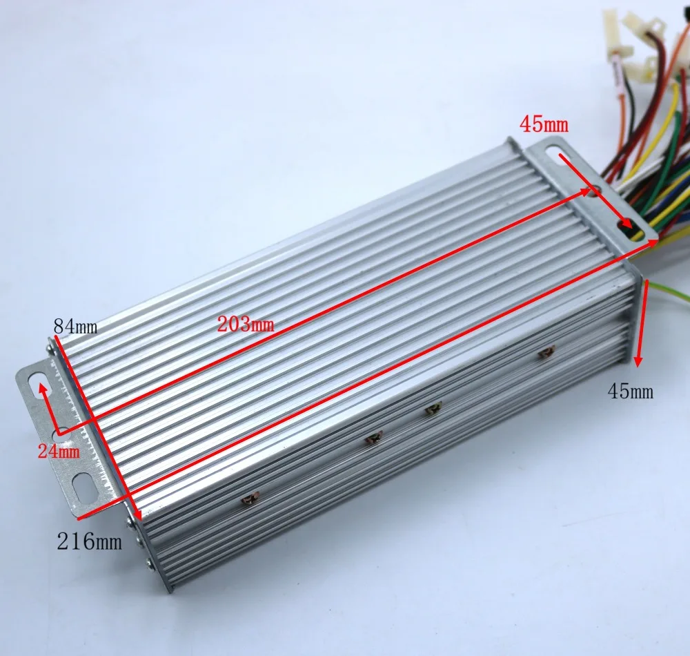 GREENTIME 72V 1500W 50Amax BLDC регулятор скорости двигателя 15FET Mosfet 52V LVC бесщеточный сенсорный и сенсорный