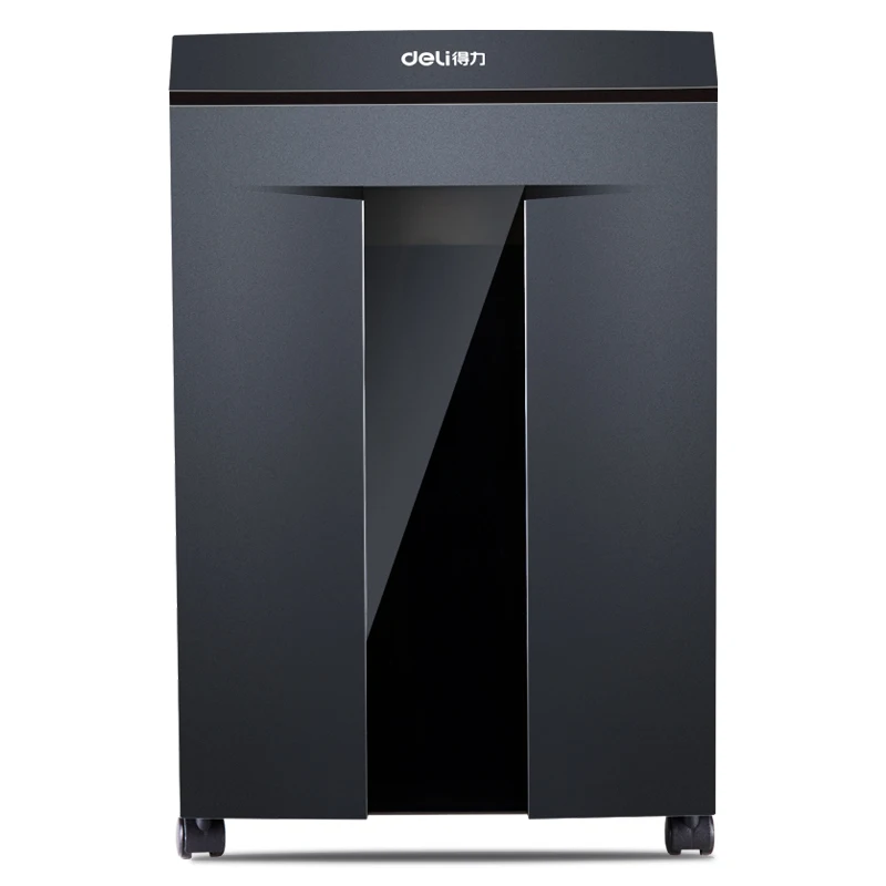 Deli 9959 измельчитель класс 6 безопасность 1x9 мм чипы автоматическая подача бумаги высокой мощности машина для измельчения бумаги 30L 220 В 50 Гц