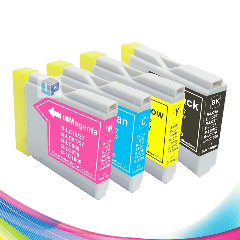 CISSPLAZA 3 комплекта LC37/LC51/LC57/LC960/LC970/LC1000 совместимые картриджи для Brother DCP 130C 150C 153C MFC 240C