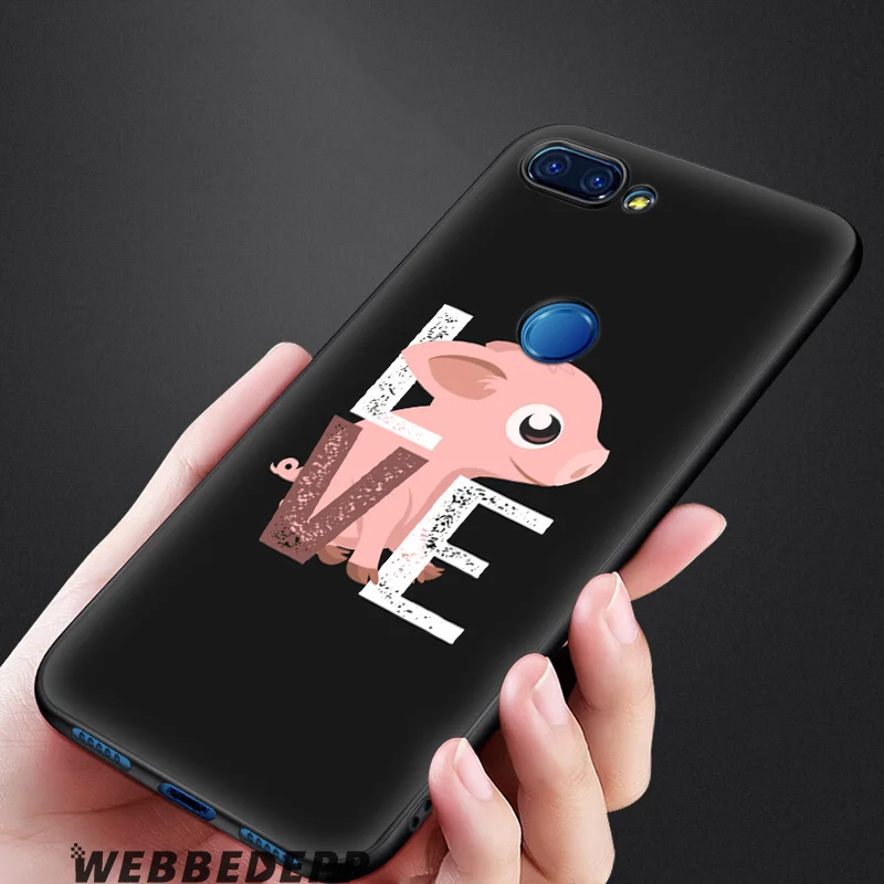 WEBBEDEPP Blind Cute Dab Pig Soft Case for Xiaomi 9 8 6 A1 A2 Lite MIA1 MIA2 MI8 MI6 MAX 3 POCOPHONE F1 |