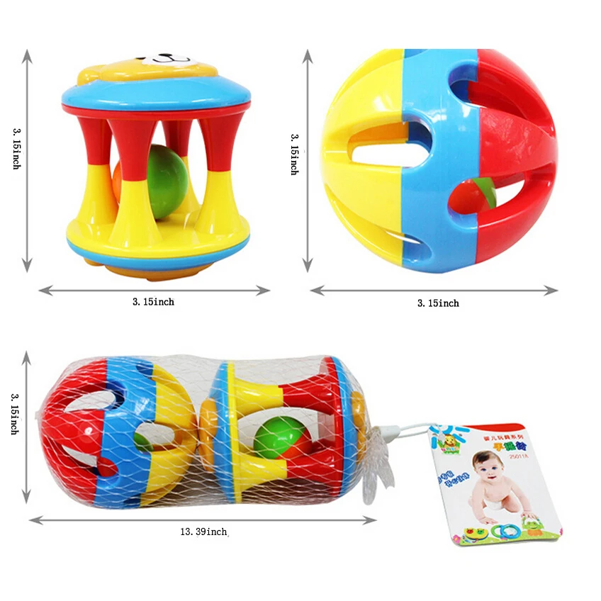 2 шт. детское кольцо шар|baby toys 0-12|rattle baby toybaby 0-12 months |
