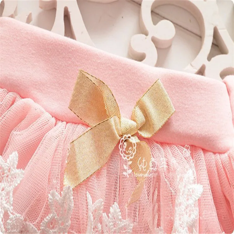 3 вида цветов Модная одежда для девочек Юбка пачка Детские Юбки принцессы Милое