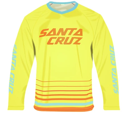 Color 4 Горные Джерси Мужская/Женская футболка для горного велосипеда MTB DH Maillot BMX велосипедная рубашка одежда для мотокросса внедорожная велосипедная одежда - Цвет: Color 4