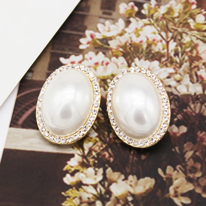 Винтажные круглые жемчужные серьги модные трендовые НОВЫЕ геометрические