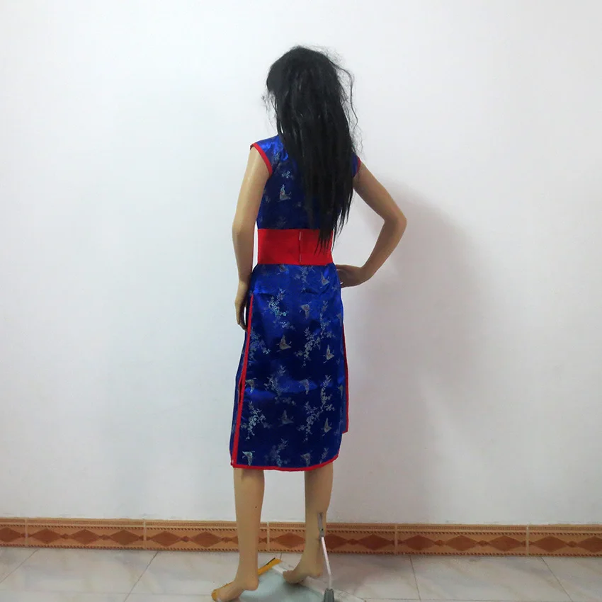 Костюм Китайского платья Чи на Хэллоуин и Рождество, на заказ любого размера.