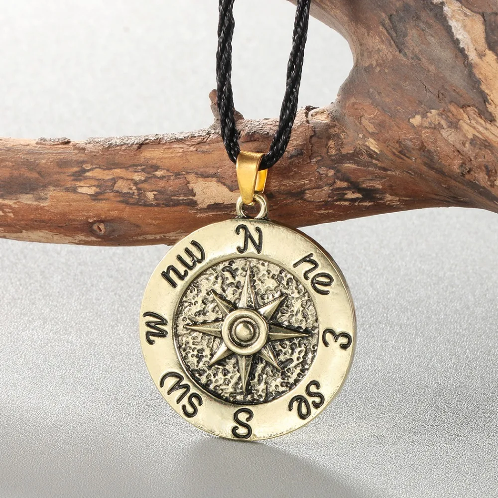 Чэнсюнь матросское ожерелье подвеска с компасом для мужчин ювелирные изделия