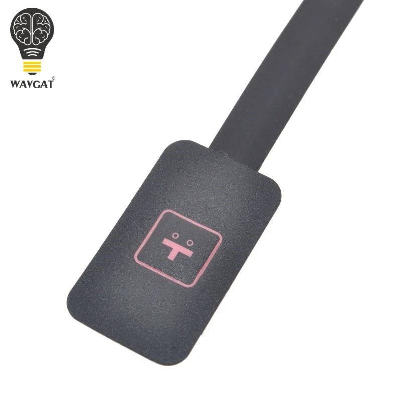 Ультратонкий кнопочный переключатель WAVGAT 110 мм одна клавиша панель управления