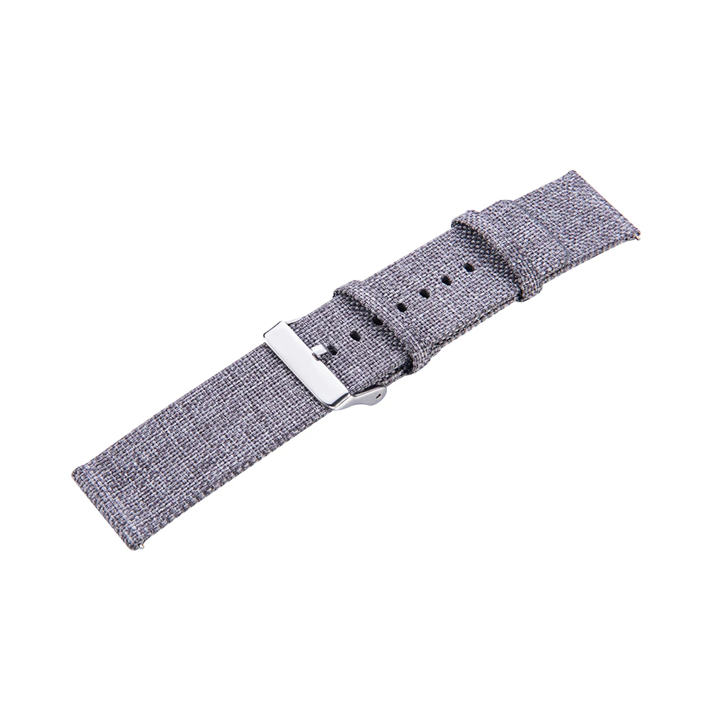 23 см замена регулируемый Мягкий Холст Смарт часы ремешок для Fitbit Blaze