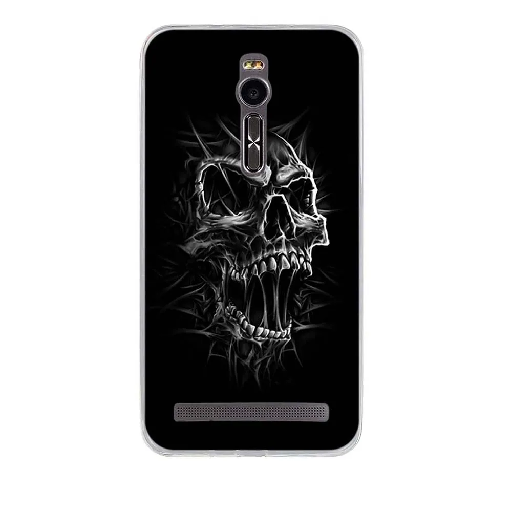 23 Для Asus Zenfone 2 ZE551ML чехол из мягкого ТПУ силикона для Asus Zenfone 2 ZE551ML чехол с милым животным узором для Asus 2 ZE551ML Coque - Цвет: 23