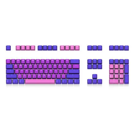 108 шт./упак. Akko X уточка PBT два Цвет клавишный колпачок механическая клавиатура