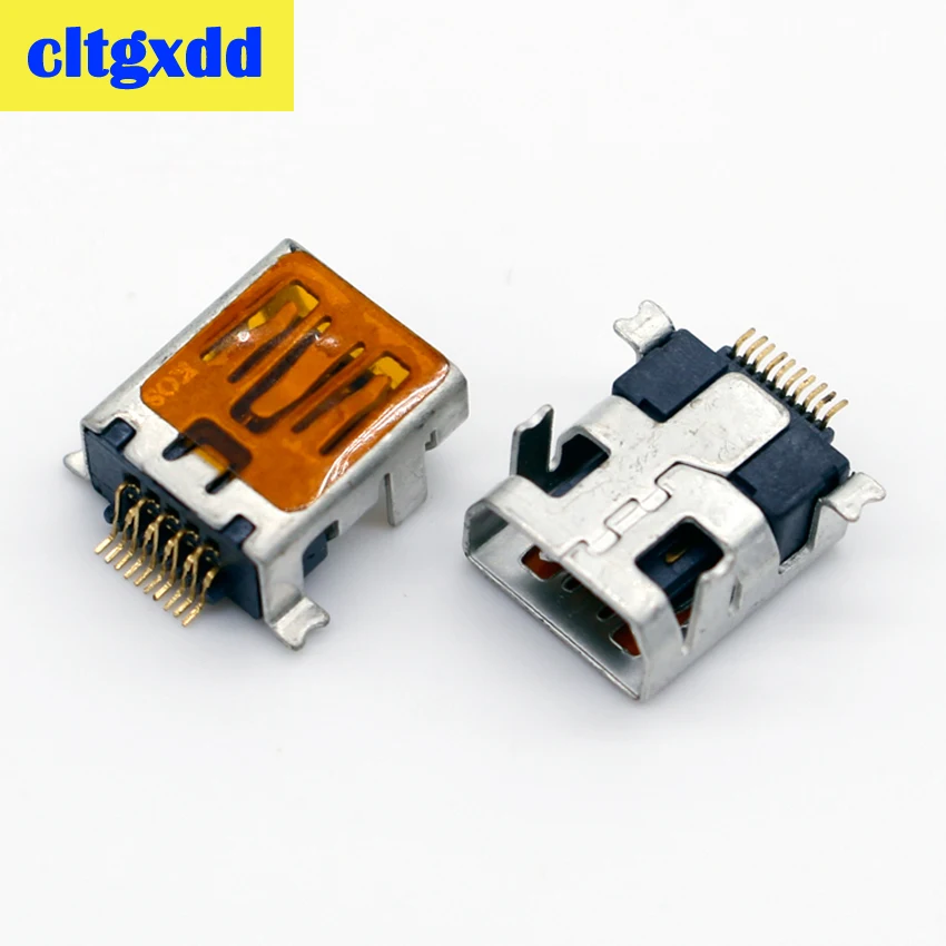 Разъем USB cltgxdd V3 разъем для зарядки 10Pin Mini Female jack телефона/GPS/радио/электрической
