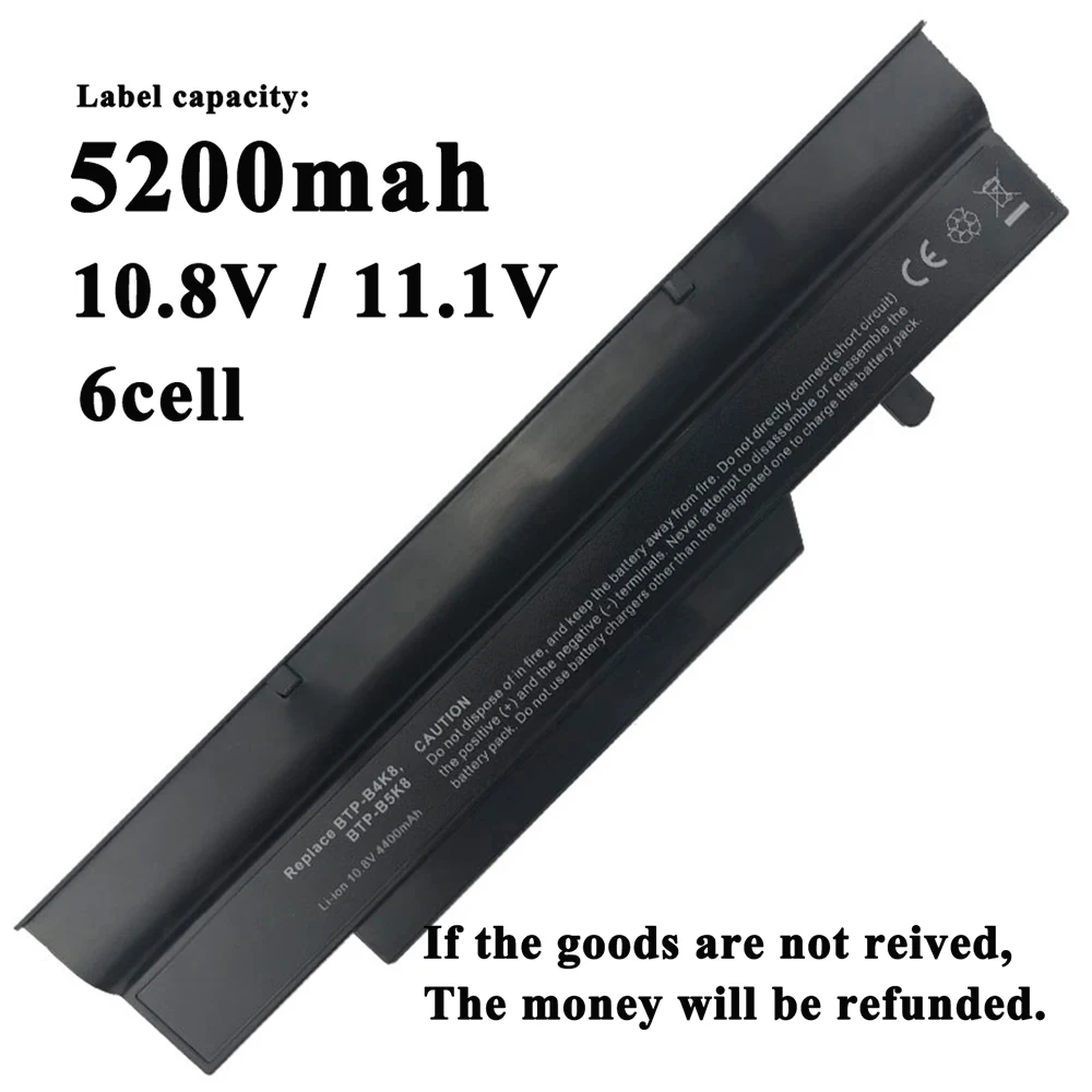 Аккумулятор для ноутбука Fujitsu Pro Amilo Li2727 Li2732 i2735 Li1718 Li1720 V5505 V6505 V6535 V6545 V6555 V5545 MS2228 MS2238