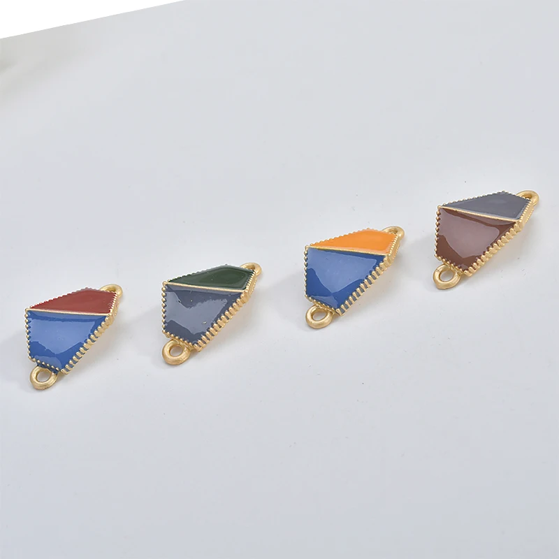 Коллаж в стиле ретро из сплава с леопардовым рисунком Круглые Яйца Подвеска со