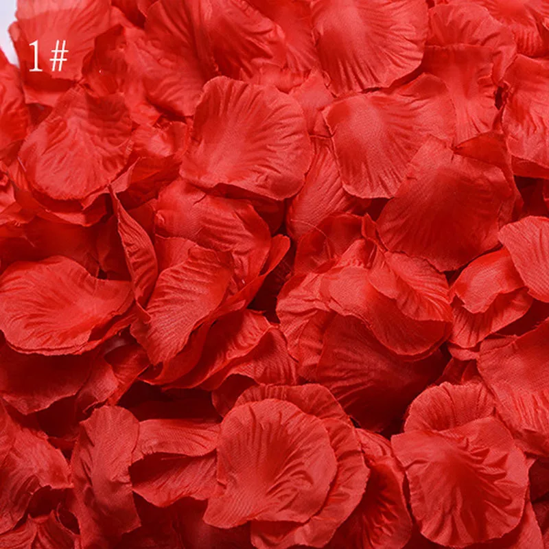 1000 шт реалистичные искусственные лепестки роз Декор Поддельные цветы