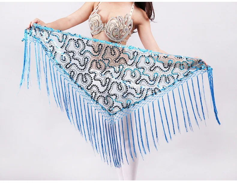 

New Style coins belly dance waist chain hip scarf bellydance belt 7 colors for your choice