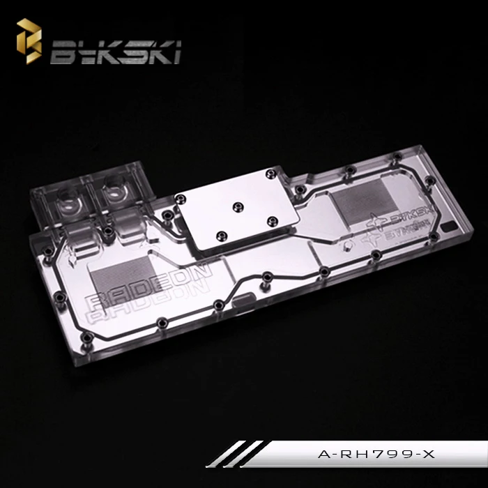 Bykski публичная версия полное покрытие Графика карты воды блок Применение для HD7990