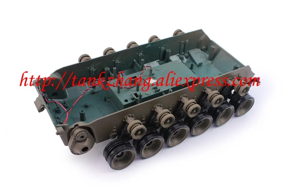 Резервуар HENG LONG 3838/3838-1 RC Снежный барс запчасти № 38-019 пластиковый корпус с