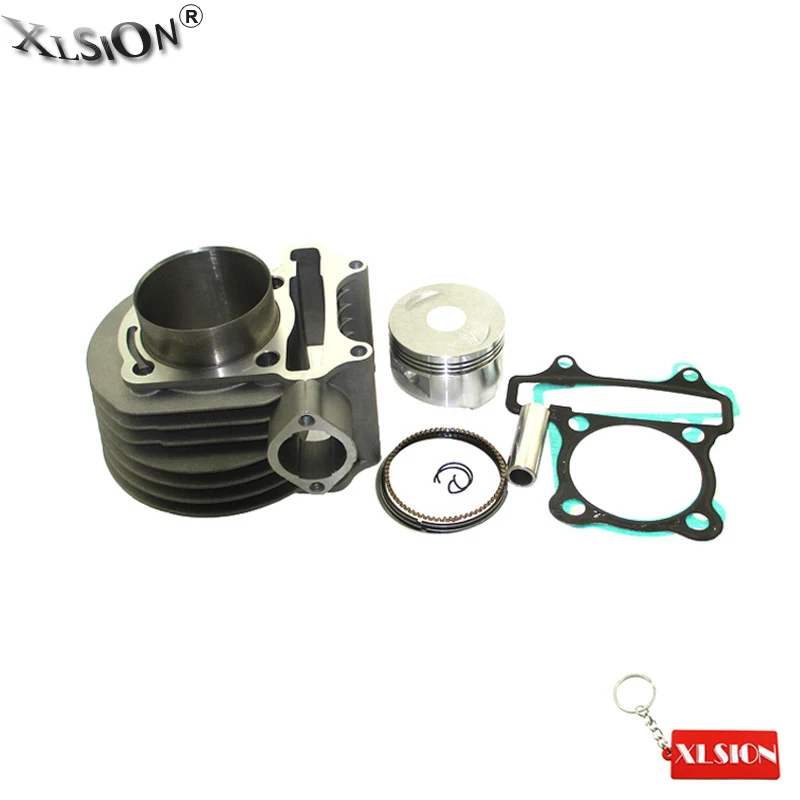 XLSION Aftermarket 58 5 мм комплект цилиндров с большим отверстием для GY6 150cc 155cc китайского