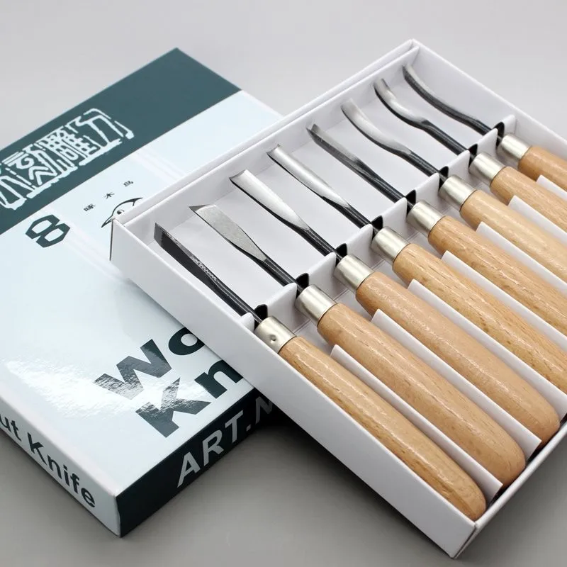 Лучшая цена 8 шт. сухие рандомные инструменты набор резцов для обработки деталей