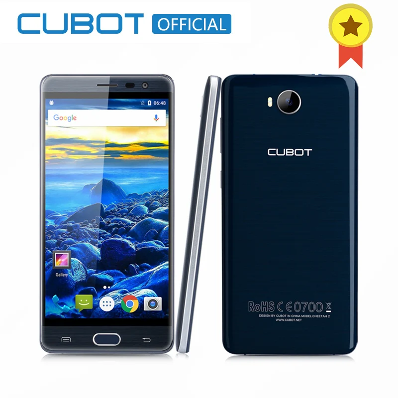 Cubot Cheetah 2 5.5 Inch FHD MT6753 Octa Core Smartphone 3GB RAM 32GB ROM Cell Phone Fingerprint Type C Android 6.0 Mobile | Мобильные